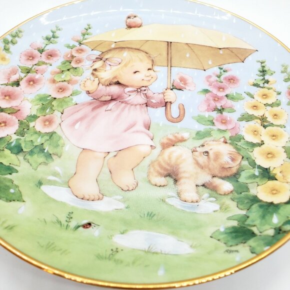 8 - Porcelain Collector Plate by Ruth J. Morehead from the Collection entitled - Picture 12 of 16